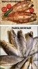 Вяленая и копчёная рыба в Астане.